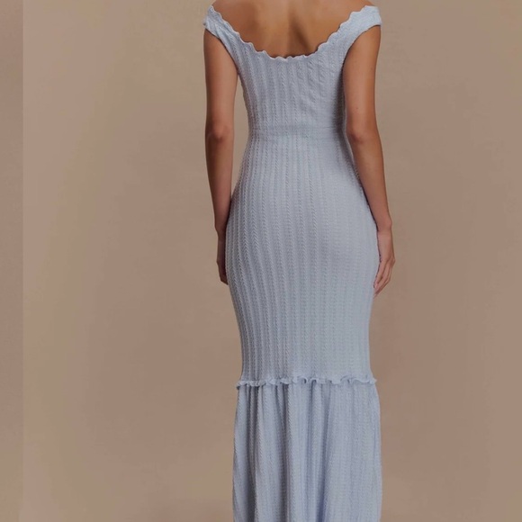 MESHKI natalie off shoulder maxi dress - Picture 2 of 6